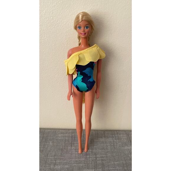 Tropical Barbie Mattel Vintage 80's Blonde Hair Barbie - Picture 2 of 14